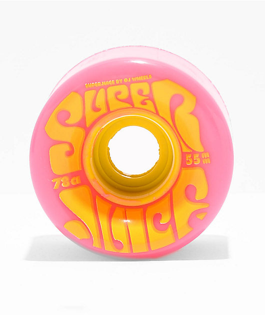 OJ Super Juice Blazing Pink 55mm 78a Mini Cruiser Skateboard Wheels