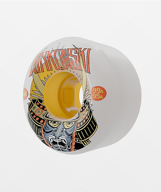 OJ Winkowski Samurai Double Duro 54mm 99a/95a White Skateboard Wheels