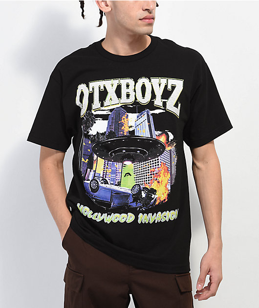 OTX BOYZ Hollywood Invasion Black T-Shirt | Zumiez