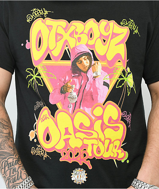 OTX BOYZ Oasis Photo Black T-Shirt | Zumiez