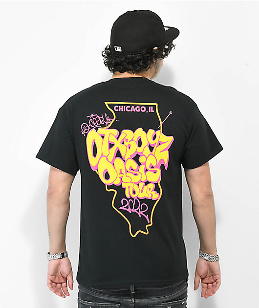 OTXBOYZ Oasis Photo camiseta negra