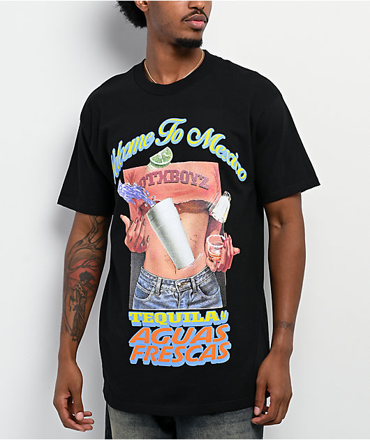 OTXBOYZ Welcome to Mexico Black T-Shirt