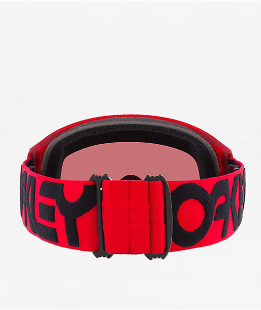 Oakley Flight Tracker L Prizm Torch Iridium & Matte Red Snowboard