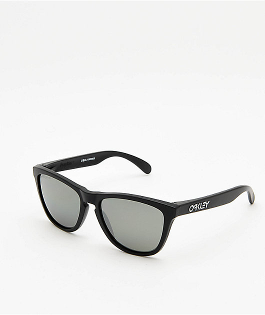 dårlig under lodret Oakley Frogskins Matte Black Prizm Polarized Sunglasses