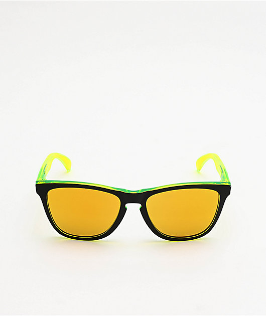 Oakley Frogskins Translucent Retina Burn 24K Iridium Sunglasses