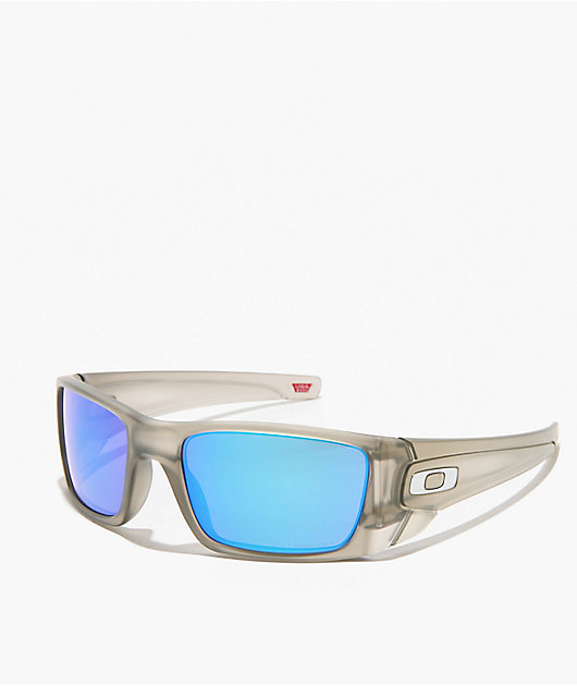 Oakley Fuel Cell™ Matte Grey & Prizm™ Sapphire Sunglasses | Zumiez