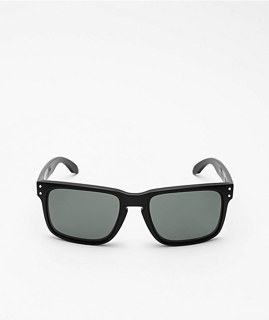 Oakley Holbrook Matte Black & Grey Prizm Sunglasses