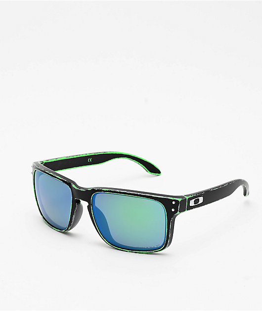 Oakley Holbrook Raceworn Green & Black Prizm Sunglasses
