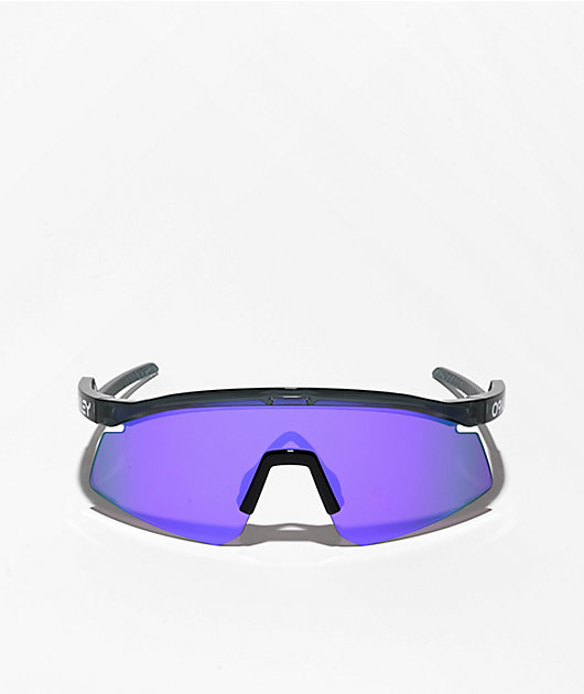 Oakley Hydra Crystal Black & Prizm Violet Sunglasses | Zumiez
