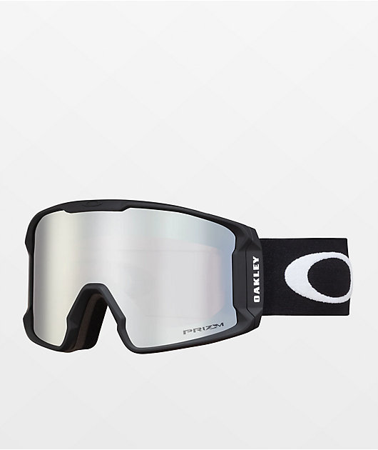 Oakley Line Miner L Prizm Black Iridium Matte Black Snowboard Goggles Zumiez