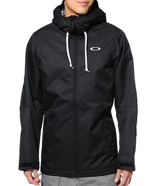 Oakley Recon Black 10K Snowboard Jacket 