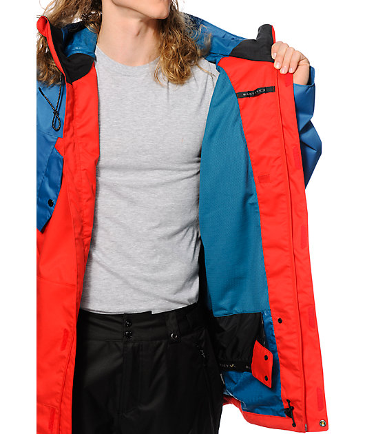 bonfire wakeena snowboard jacket