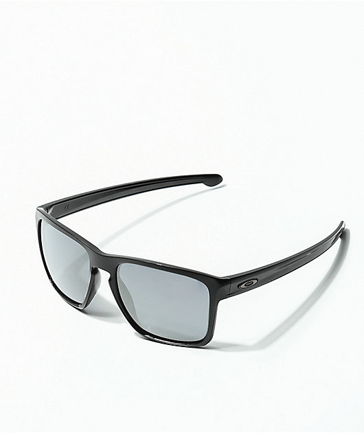 ødelagte sår Præstation Oakley Sliver XL Polished Black & Iridium Sunglasses