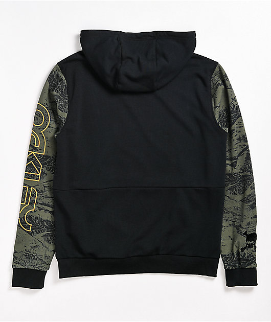 Oakley TC Mountain Black & Camo Hoodie