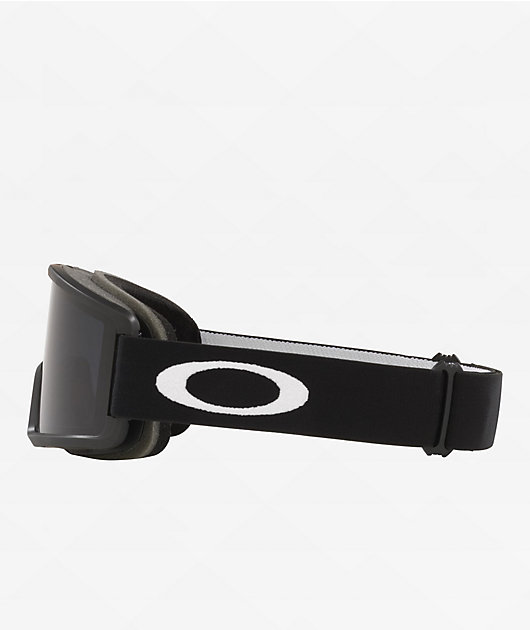Oakley Target Line L Matte Black & Dark Grey Snowboard Goggles