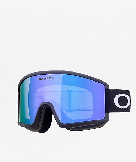 Oakley Target Line L Violet Iridium & Matte Black Snowboard Goggles