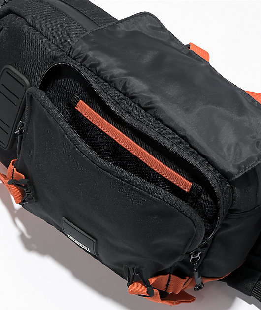 Oath Link Black & Orange Sling Bag