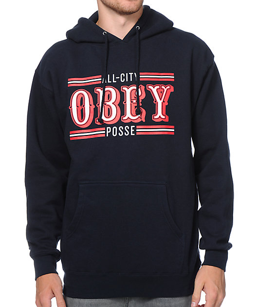 obey posse hoodie