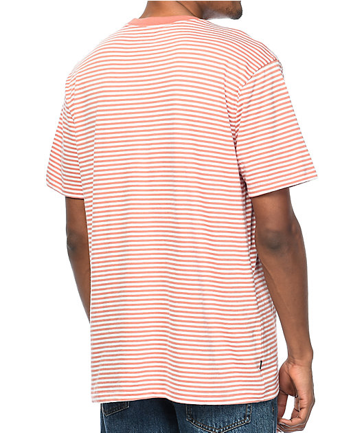 Obey Apex Rose Striped T-Shirt