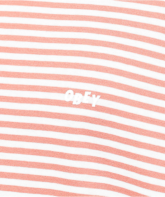 Obey Apex Rose Striped T-Shirt