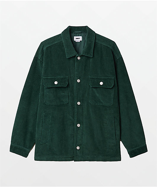 Obey Benny Green Corduroy Shirt Jacket