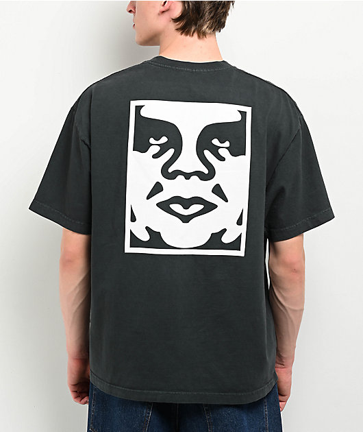 Tシャツ・カットソー OBEY \"ICON FACE\" T-SHIRT (167924152 PIGMENTVINTAGEWHITE) OBEY ICON FACE PIGMENT T-SHIRT – OBEY CLOTHING JP