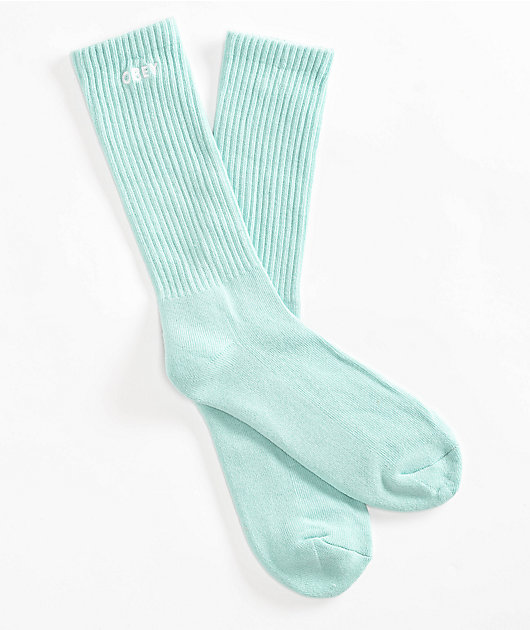 Obey Bold Surf Spray Crew Socks
