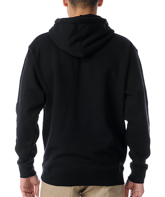 Obey Box Logo Black Pullover Hoodie
