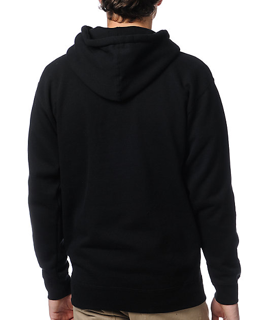 all black pullover hoodie