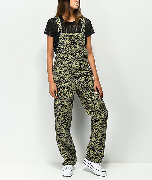 leopard overalls