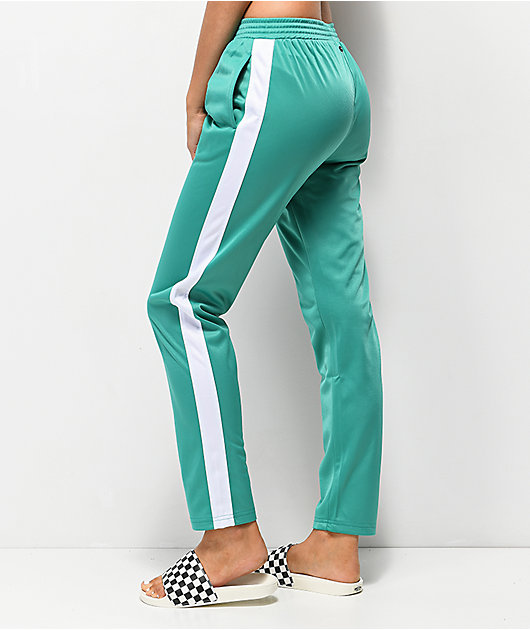 green track pants