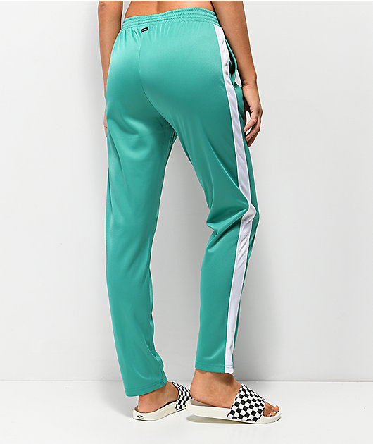 green track pants