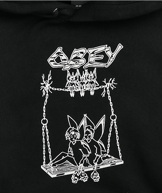 Obey Cast Out 2 Black Hoodie