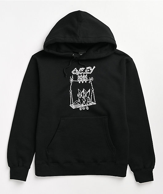 Obey Cast Out 2 Black Hoodie