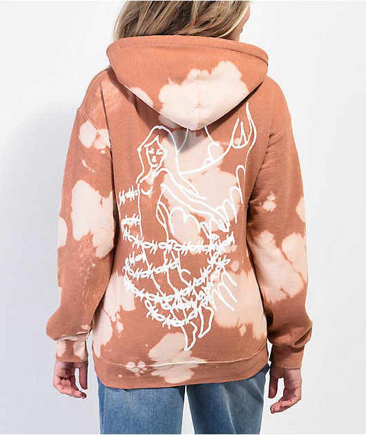 obey tie dye hoodie