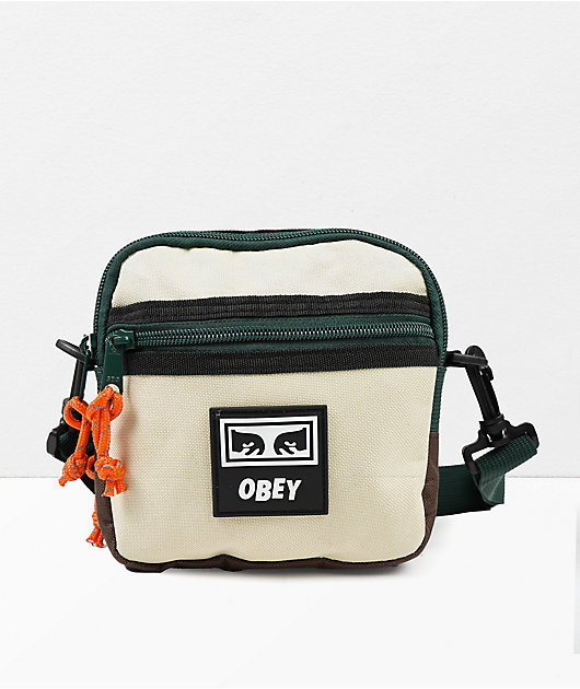 Obey Conditions III Khaki Crossbody Bag