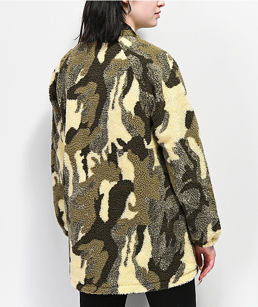 obey covert sherpa jacket