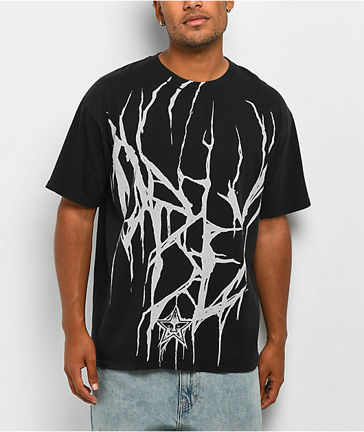 Obey Death Metal Black T-Shirt | Zumiez