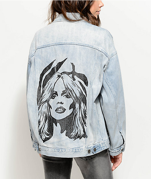 obey denim jacket