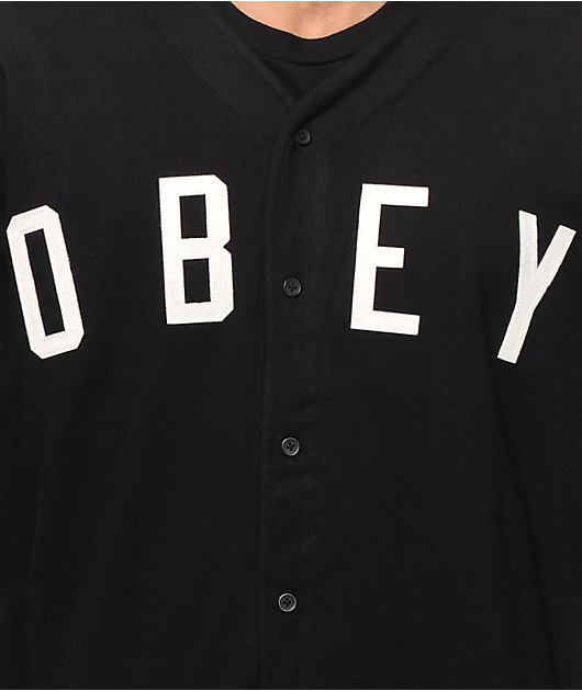 obey baseball jersey