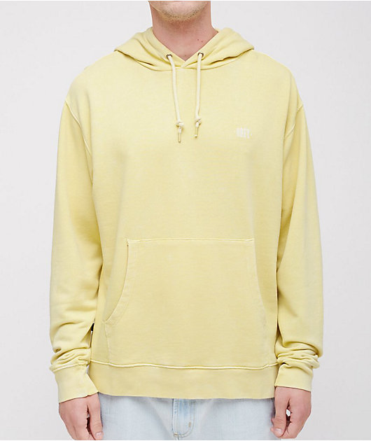 faded yellow hoodie