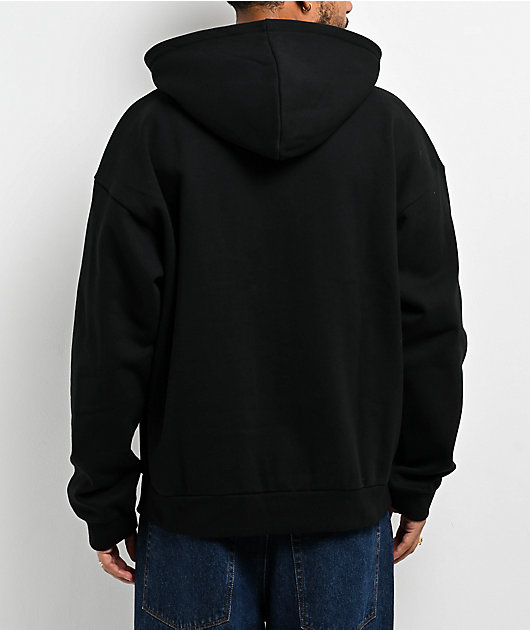 ★OBEY/オベイ Felt Extra Heavy Mens Hoodie 関税込★ Obey Felt Extra Heavy Black Hoodie | Zumiez