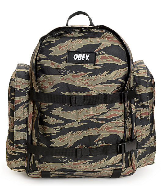 tiger camo backpack
