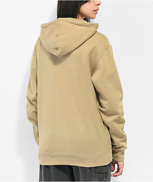 Obey Groovy Daisies sudadera con capucha tostada