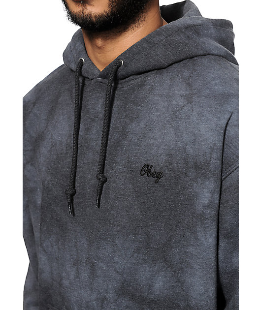 obey hoodie tie dye