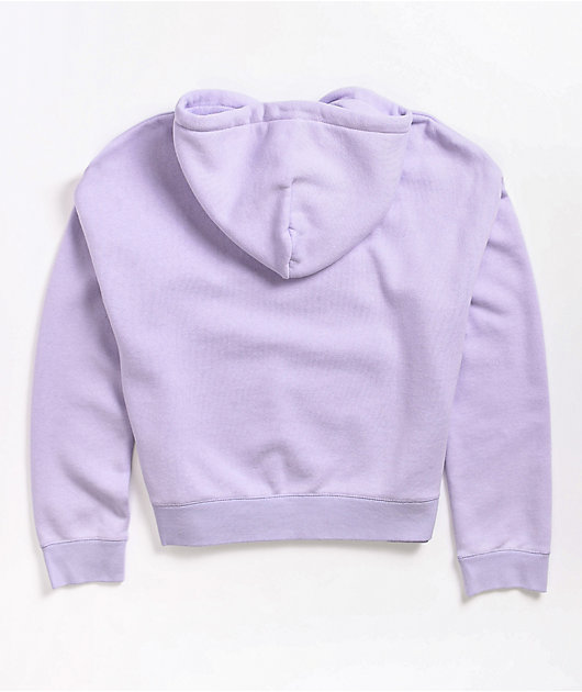 obey cropped hoodie