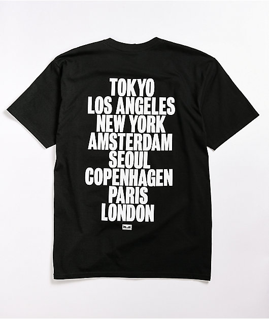 Obey International Black T-Shirt