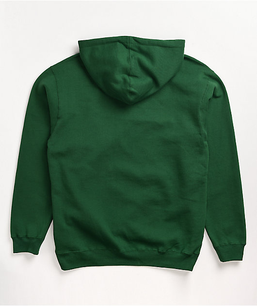 hunter green pullover