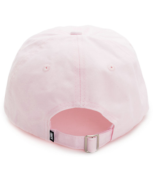 pastel pink hat