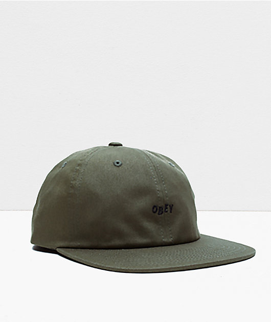 Army green snapback hat Clearance